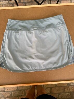 Freefly Skort light gray/sage greenish color Size Medium